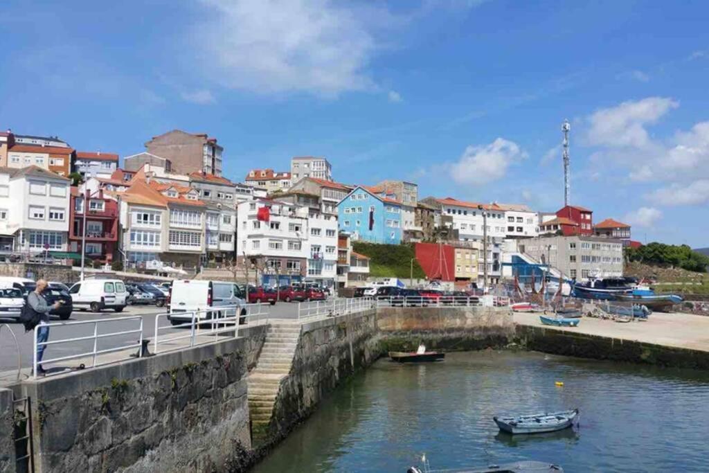 Junto Camino De Santiago,1ª Linea De Playa Apartment Финистере Екстериор снимка
