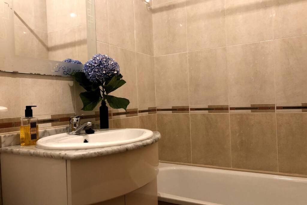 Junto Camino De Santiago,1ª Linea De Playa Apartment Финистере Екстериор снимка
