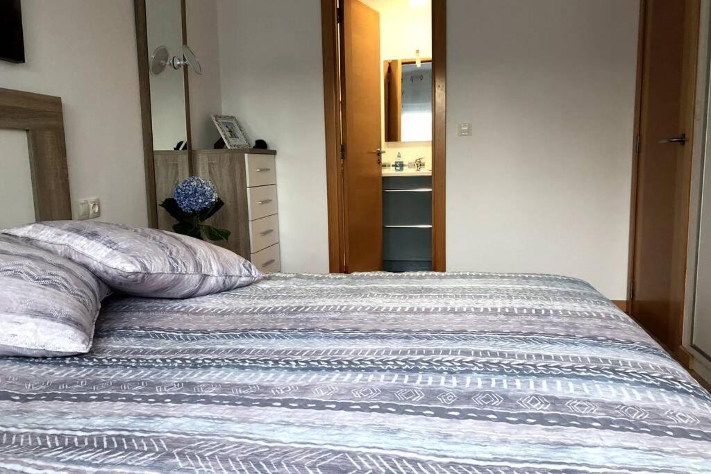 Junto Camino De Santiago,1ª Linea De Playa Apartment Финистере Екстериор снимка