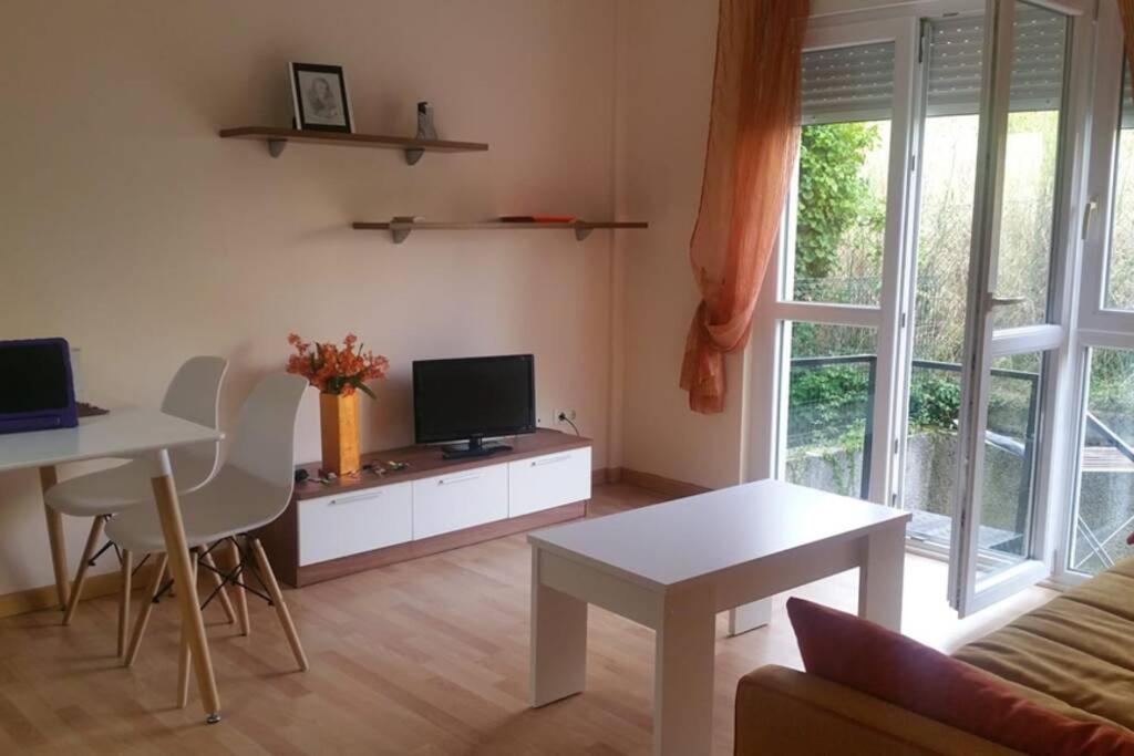 Junto Camino De Santiago,1ª Linea De Playa Apartment Финистере Екстериор снимка
