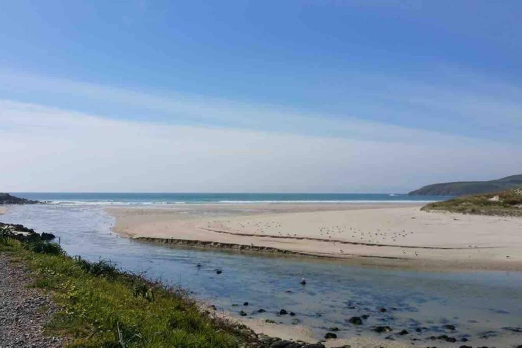 Junto Camino De Santiago,1ª Linea De Playa Apartment Финистере Екстериор снимка