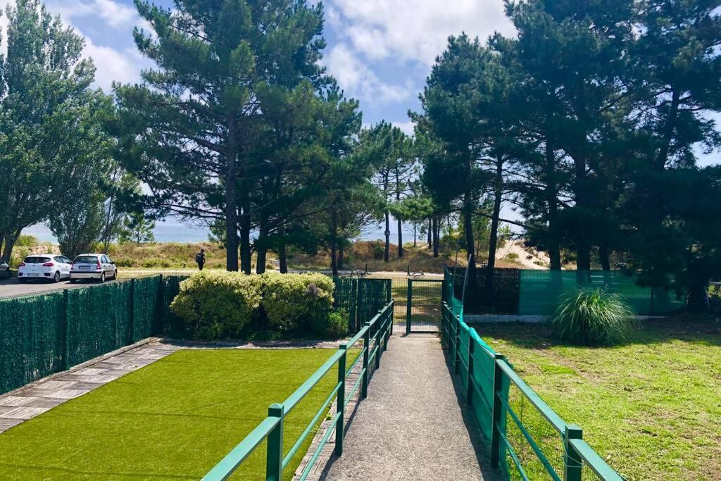 Junto Camino De Santiago,1ª Linea De Playa Apartment Финистере Екстериор снимка